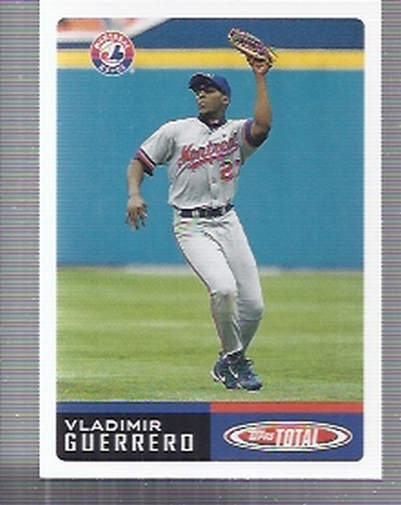 2002 Topps Total Team Checklists #TTC18 Vladimir Guerrero