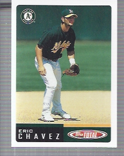 2002 Topps Total Team Checklists #TTC21 Eric Chavez