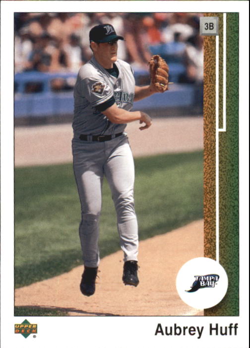2002 UD Authentics #21 Aubrey Huff