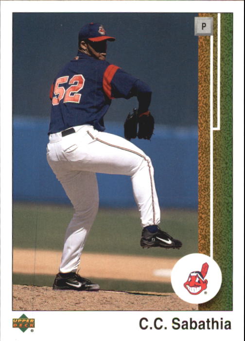 2002 UD Authentics #25 C.C. Sabathia