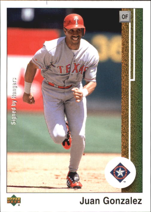 2002 UD Authentics #48 Juan Gonzalez