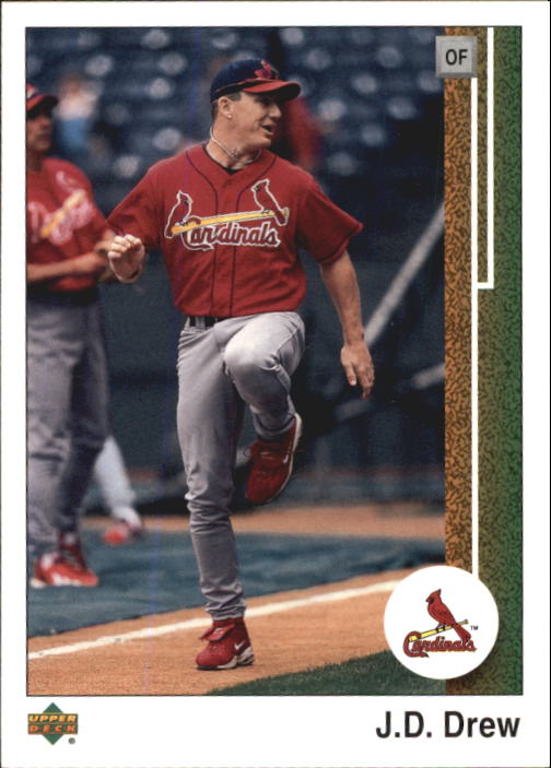 2002 UD Authentics #109 J.D. Drew
