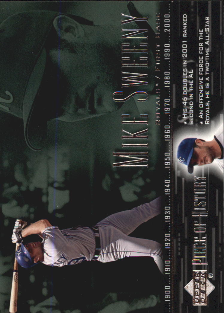 2002 UD Piece of History #28 Mike Sweeney