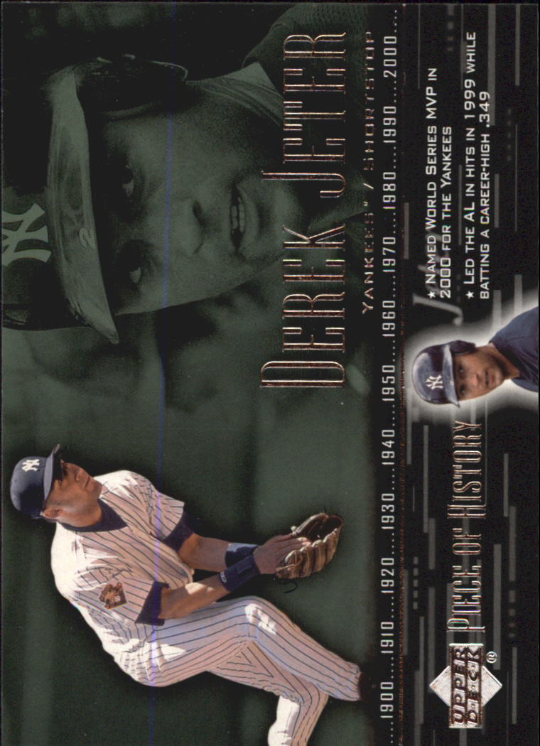 2002 UD Piece of History #37 Derek Jeter SP