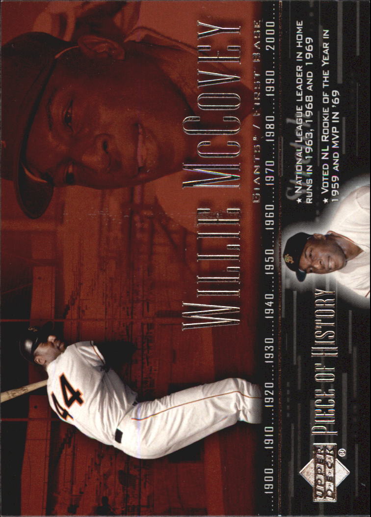 2002 UD Piece of History #73 Willie McCovey