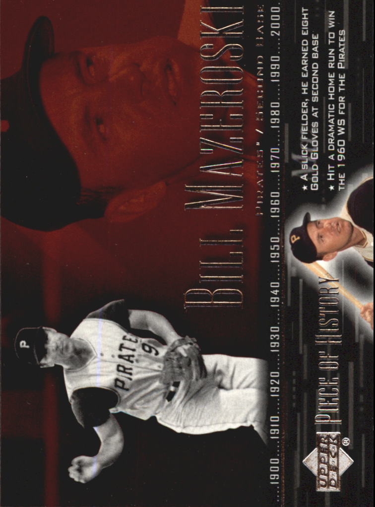 2002 UD Piece of History #84 Bill Mazeroski