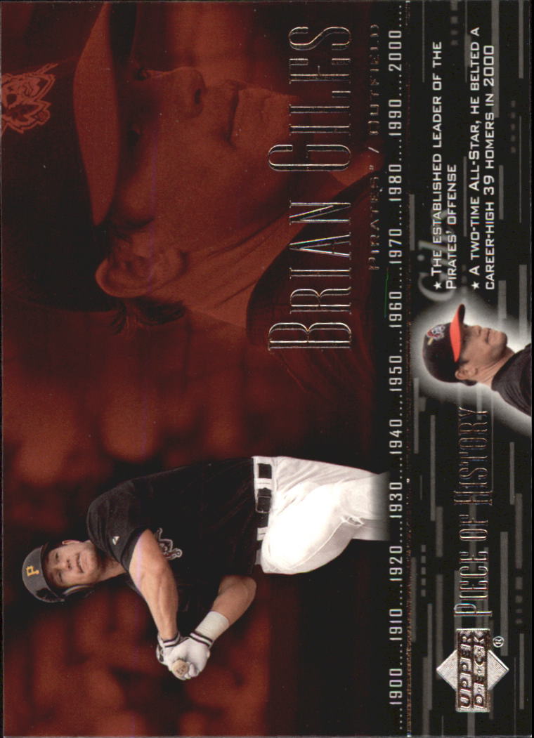 2002 UD Piece of History #86 Brian Giles