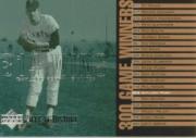 2002 UD Piece of History 300 Game Winners #GW4 Gaylord Perry