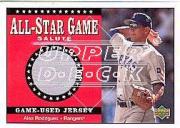 2002 Upper Deck All-Star Salute Game Jersey #SJAR2 Alex Rodriguez Rangers