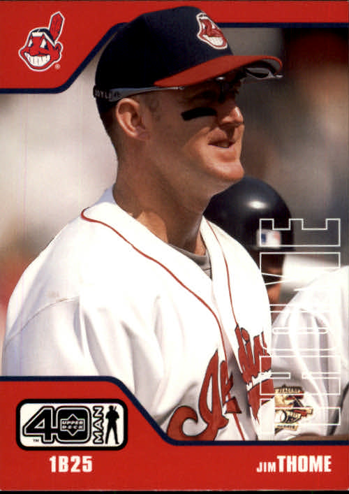 2002 Upper Deck 40-Man #132 Jim Thome