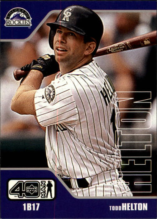 2002 Upper Deck 40-Man #989 Todd Helton