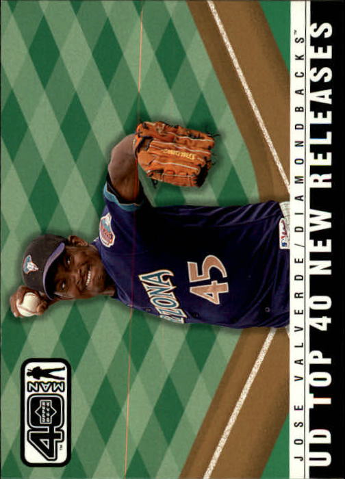 2002 Upper Deck 40-Man #1026 Jose Valverde NR