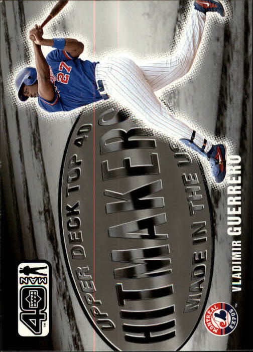 2002 Upper Deck 40-Man #1062 Vladimir Guerrero HM