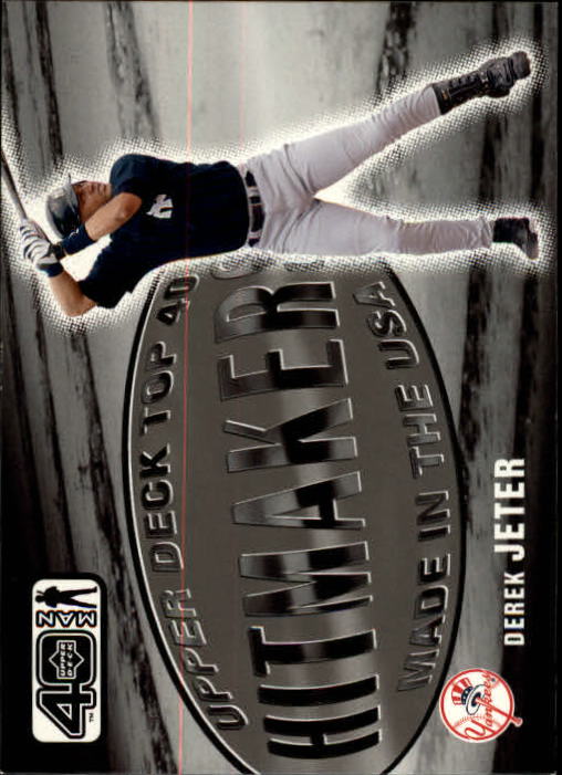 2002 Upper Deck 40-Man #1088 Derek Jeter HM