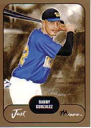 2002 Just Prospects Gold #15 Danny Gonzalez