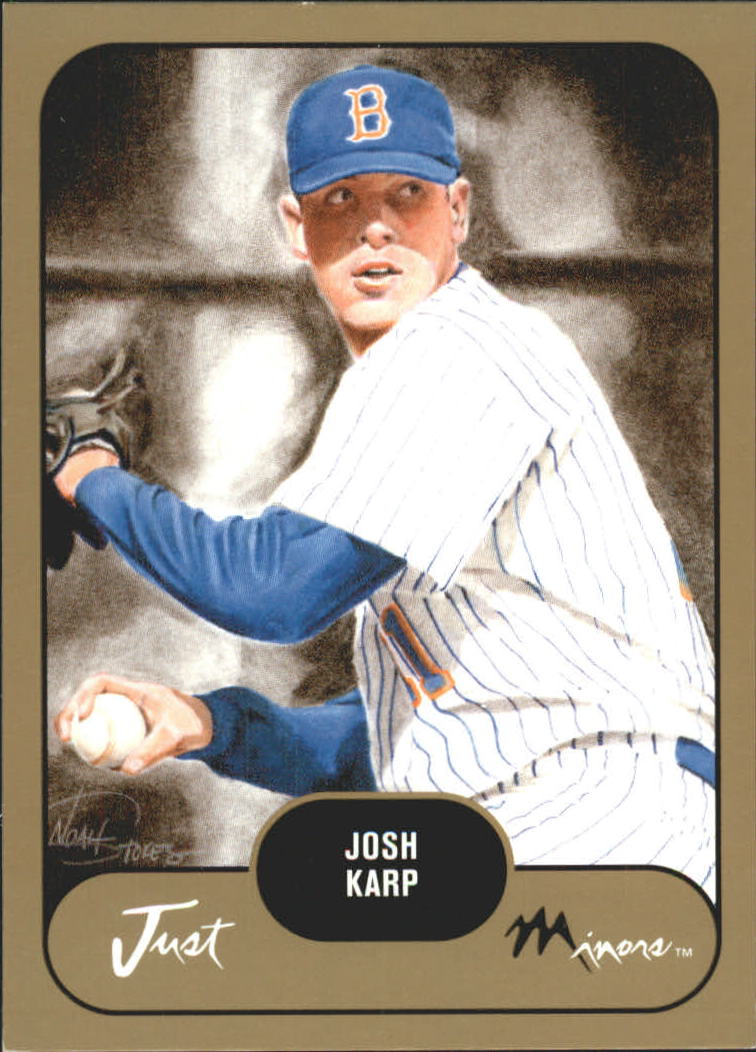 2002 Just Prospects Gold #19 Josh Karp