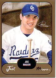 2002 Just Prospects Gold #21 Joe Mauer