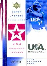 2002 USA Baseball National Team Jerseys #CJ Conor Jackson