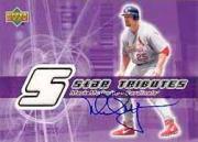 2002 Upper Deck Rookie Update Star Tributes Signatures #MM Mark McGwire