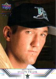 2002 Upper Deck Prospect Premieres #3 Jason Pridie XRC