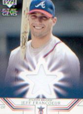 2002 Upper Deck Prospect Premieres #68 Jeff Francoeur JSY XRC