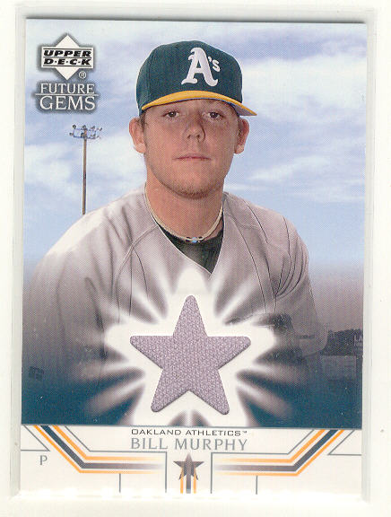 2002 Upper Deck Prospect Premieres #80 Bill Murphy JSY XRC