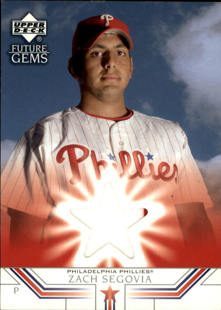 2002 Upper Deck Prospect Premieres #81 Zach Segovia JSY XRC