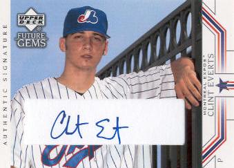 2002 Upper Deck Prospect Premieres #97 Clint Everts AU XRC