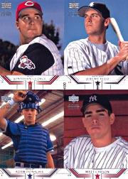2002 Upper Deck Prospect Premieres Future Gems Quads #7 George/Reed/Dona/Carson