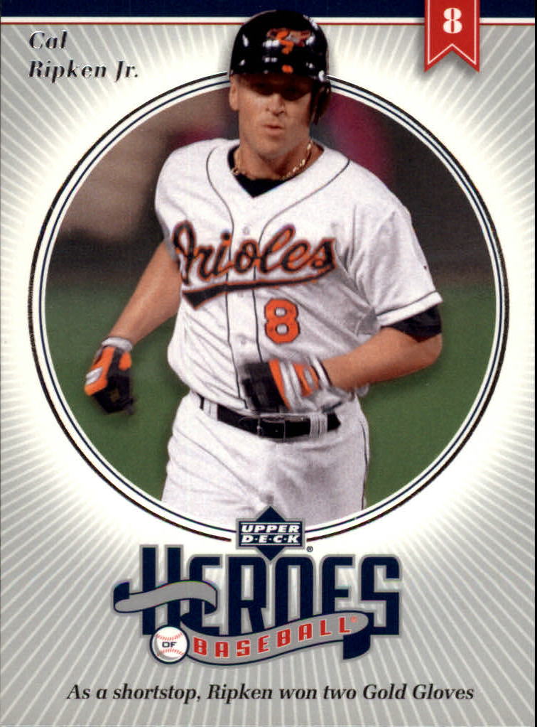 2002 Upper Deck Prospect Premieres Heroes of Baseball #HCR9 Cal Ripken