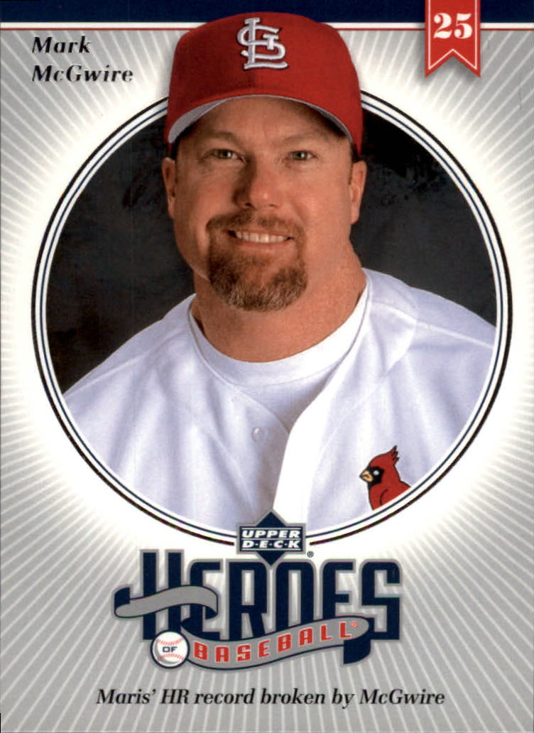 2002 Upper Deck Prospect Premieres Heroes of Baseball #HMC1 Mark McGwire