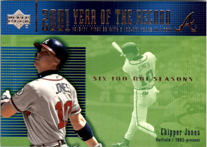 2002 Upper Deck #733 Chipper Jones YR
