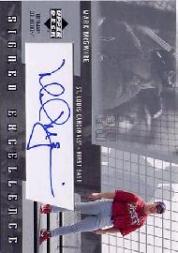 2002 Ultimate Collection Signed Excellence #MM5 Mark McGwire Standing