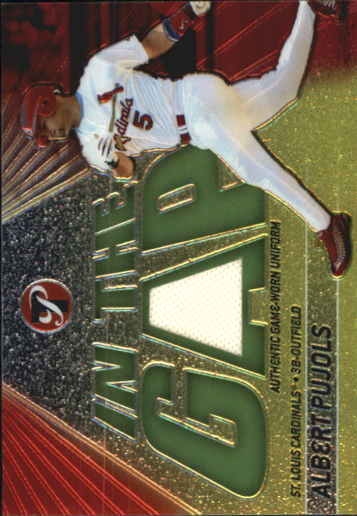 2002 Topps Pristine In the Gap #AP Albert Pujols Uni B