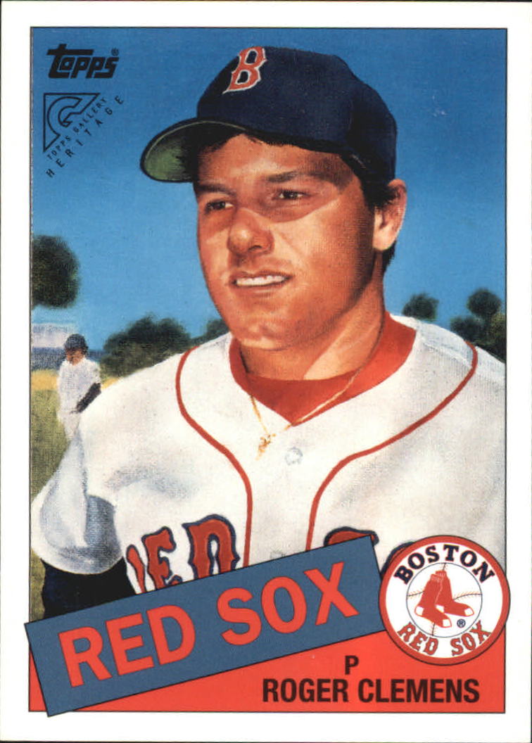 2002 Topps Gallery Heritage #GHRC Roger Clemens 85