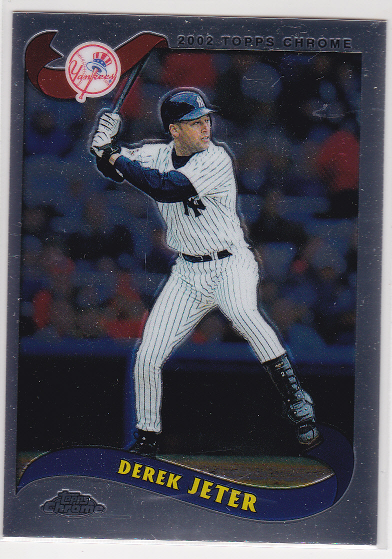 2002 Topps Chrome #75 Derek Jeter