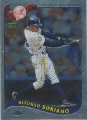 2002 Topps Chrome #95 Alfonso Soriano