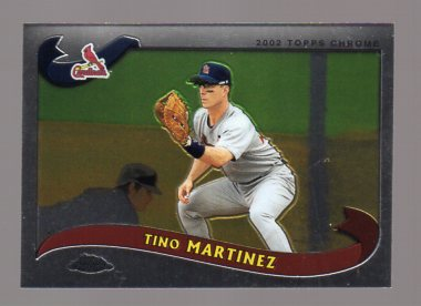 2002 Topps Chrome #525 Tino Martinez