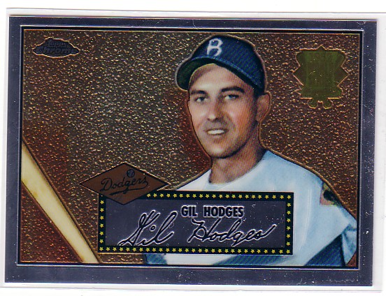 2002 Topps Chrome 1952 Reprints #52R12 Gil Hodges