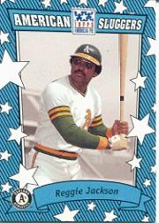 2002 Topps American Pie Sluggers Blue #5 Reggie Jackson