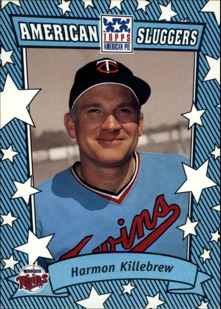2002 Topps American Pie Sluggers Blue #12 Harmon Killebrew