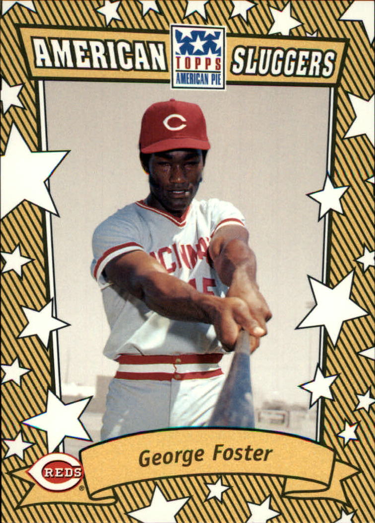 2002 Topps American Pie Sluggers Gold #16 George Foster