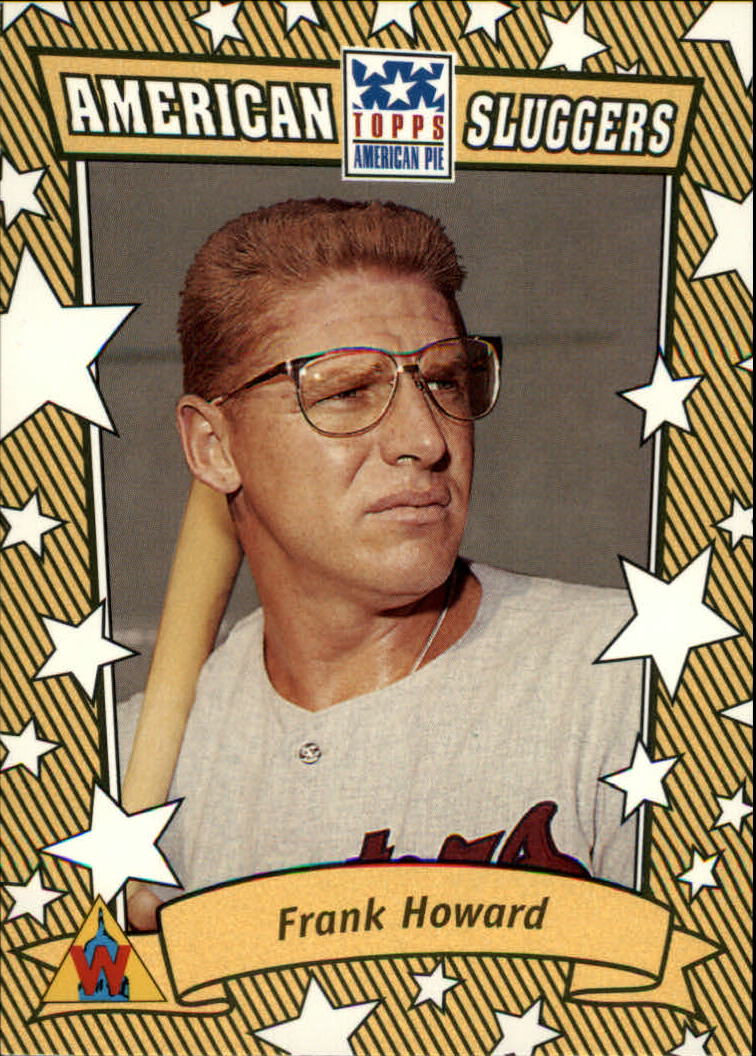 2002 Topps American Pie Sluggers Gold #20 Frank Howard