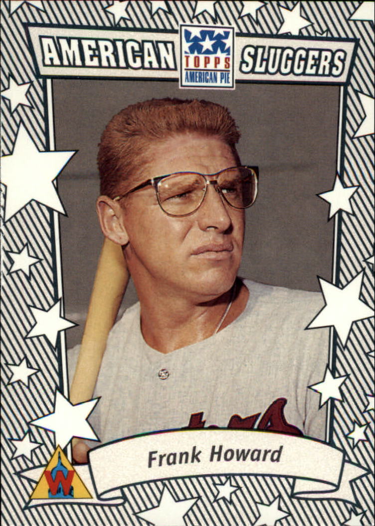2002 Topps American Pie Sluggers Silver #20 Frank Howard