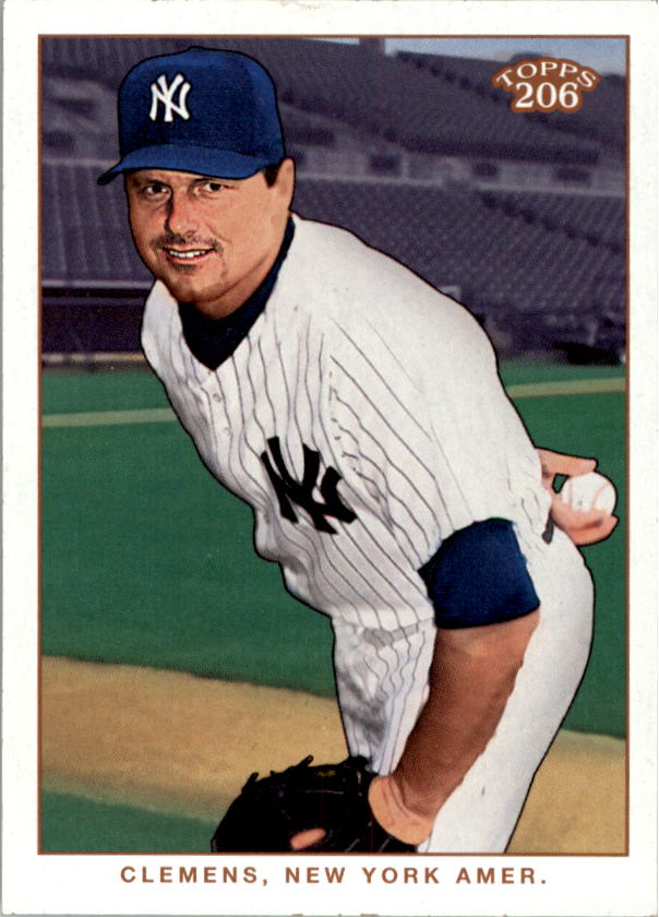 2002 Topps 206 #183B Roger Clemens Pinstripes