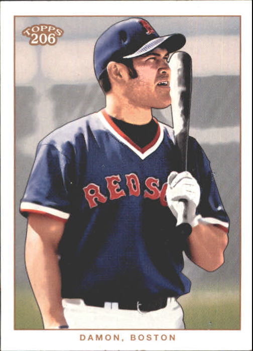 2002 Topps 206 #198A J.Damon Blue Jsy/Cap