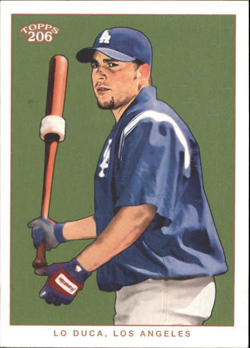 2002 Topps 206 #199A Paul Lo Duca Blue Jsy