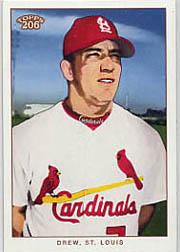 2002 Topps 206 #202C J.D. Drew White Jsy