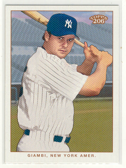 2002 Topps 206 #204C Jason Giambi Pinstripes
