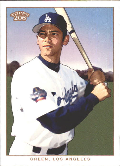 2002 Topps 206 #218A Shawn Green w/Bat